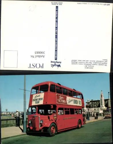 390885,Canada British Columbia Victoria Omnibus Autobus Doppeldecker