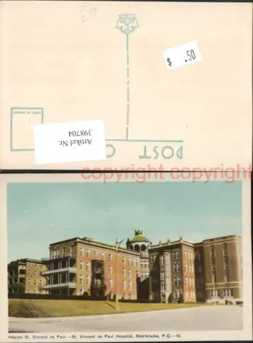 398704,Quebec Sherbrooke St. Vincent de Paul Hospital Spital