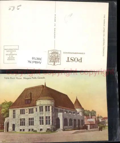 398710,Ontario Niagara Falls Table Rock House Gebäude