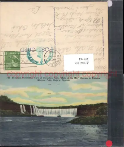 398714,Ontario Niagara Falls Canadian Falls Wasserfall