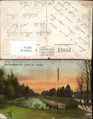398715,Ontario London Scene Springbank Park