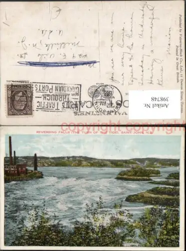 398748,New Brunswick Saint John Reversing Falls Stromschnelle