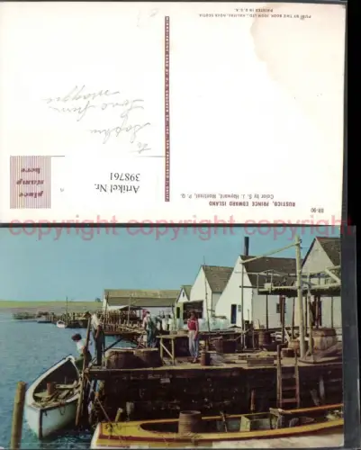 398761,Prince Edward Island Rustico Anlegestelle Boote