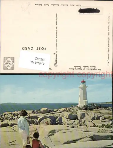 398782,Nova Scotia Lighthouse at Peggys Cove Leuchtturm