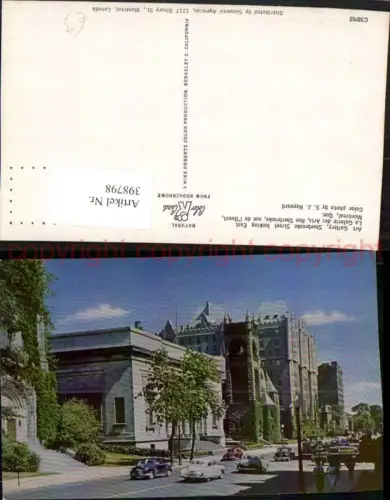 398798,Quebec Montreal Art Gallery Straßenansicht Gebäude