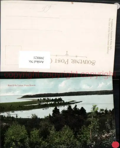 398821,Nova Scotia Cape Breton Bras d'Or Lakes See