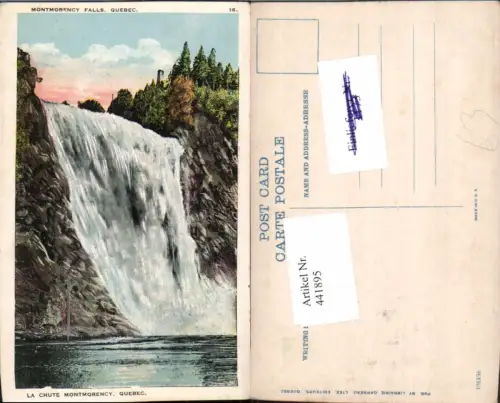 441895,Quebec Montmorency Falls Wasserfall