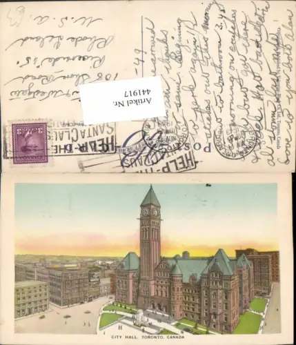 441917,Ontario Toronto City Hall Teilansicht Rathaus