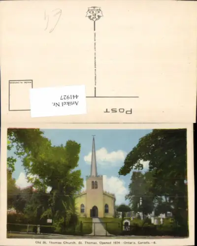 441927,Ontario St. Thomas Church Kirche