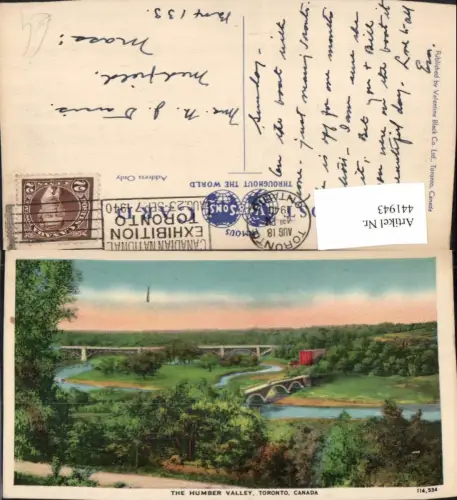 441943,Ontario Toronto Humber Valley Landschaft Brücken