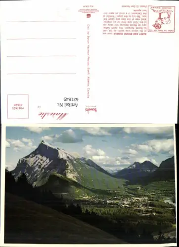 621849,Banff and Mount Rundle Canadian Rockies Canada