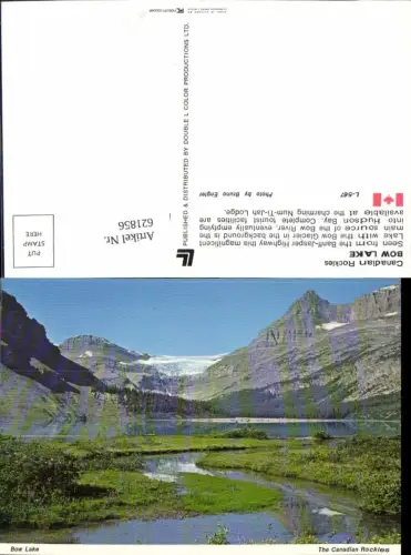 621856,Bow Lake Canadian Rockies Canada
