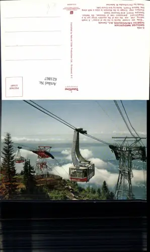 621867,Grouse Mountain North Vancouver British Columbia Skyride Seilbahn Gondel Canada