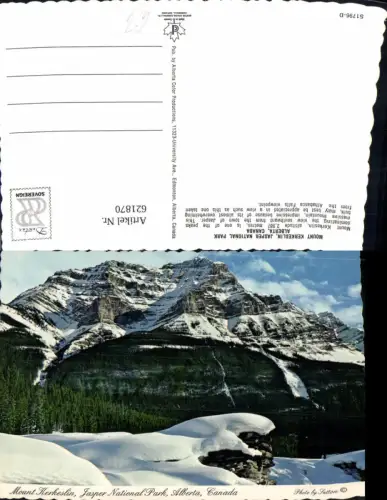 621870,Mount Kerkeslin Jasper National Park Alberta Canada
