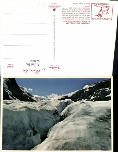 621872,Crevasse on Athabasca Glacier Jasper National Park Canada