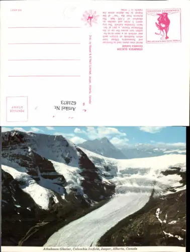 621873,Athabasca Glacier Columbia Icefield Canadian Rockies Canada