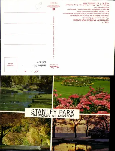 621877,Mehrbild Ak Stanley Park in Four Seasons Vancouver British Columbia Canada