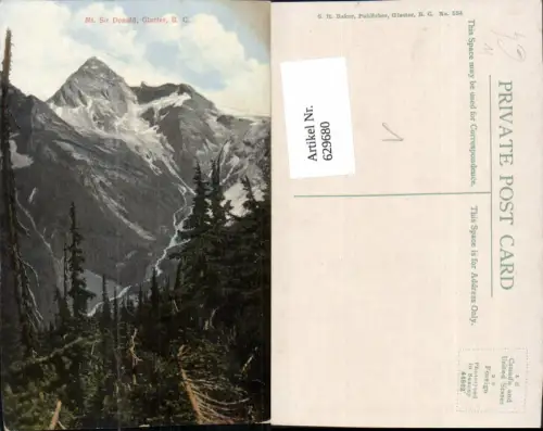 629680,Mount Sir Donald Glacier British Columbia Canada