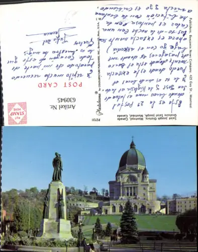 630945,Foto Ak Saint Joseph Oratory Montreal Canada