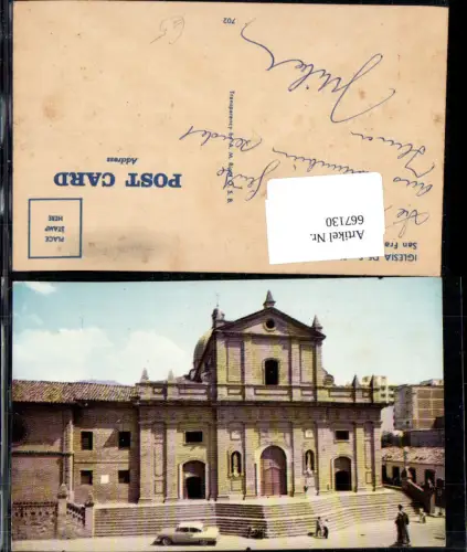667130,Cali Iglesia de Sn. Francisco San Francisco Curch Kirche Kolumbien