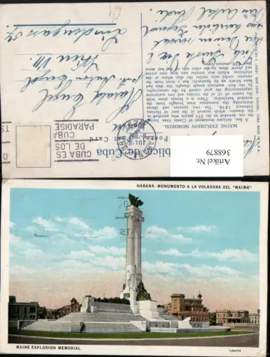 368879,Kuba Cuba Habana Havana Maine Explosion Memorial Säule