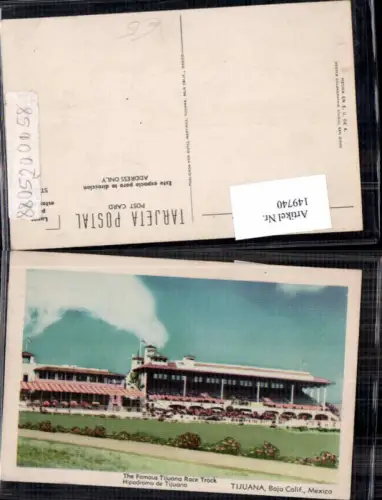 149740;Tijuana Race Park Baja Calif. Mexico Mexiko