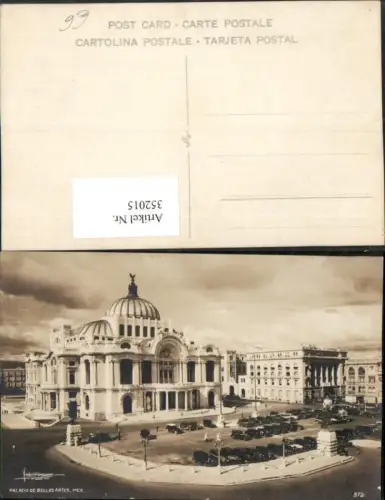 352015,Mexiko Mexico Palacio de Bellas Artes Palast Gebäude