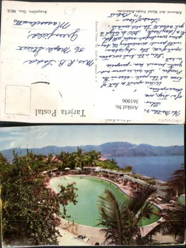 361006,Mexico Alberca del Hotel Prado-Americas Schwimmbecken Pool