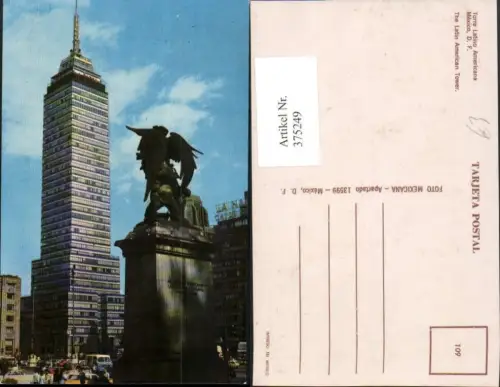 375249,Mexico Torre Latino Americana Tower Turm Denkmal Statue