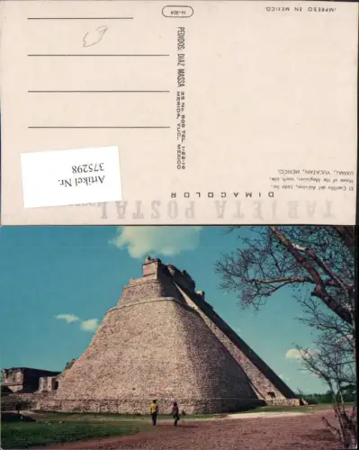 375298,Mexico Yucatan Uxmal El Castillo del Adivino House of the Magician