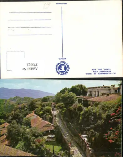 375323,Mexico Guerrero Taxco Panoramica Teilansicht