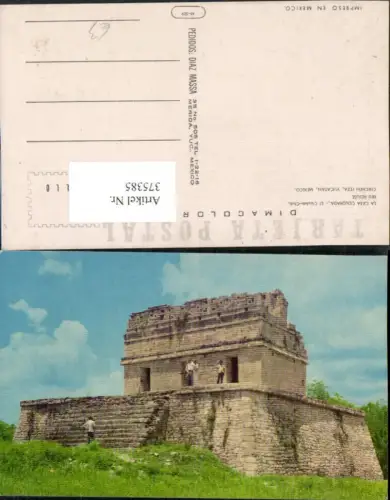 375385,Mexico Yucatan Chichen Itza La Casa Colorada El Chichan-Chob Red House