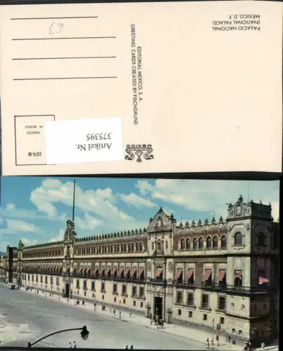 375395,Mexico City Palacio Nacional National Palace Gebäude