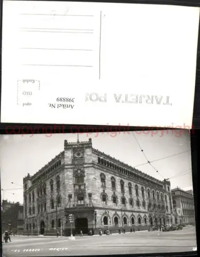 398889,Mexico El Correo Gebäude
