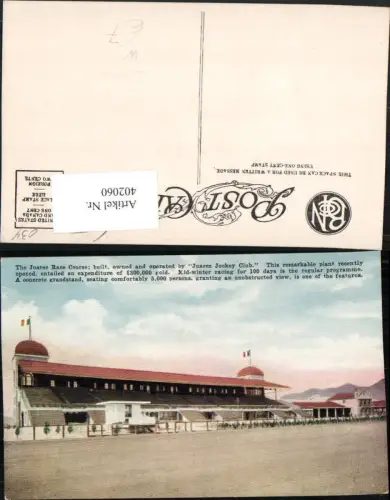402060,Mexico Chihuahua Juarez Race Course Trabrennbahn Pferderennbahn