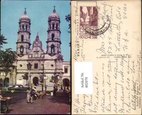 402070,Mexico Jalisco Guadalajara Basilica de Zapopan Kirche