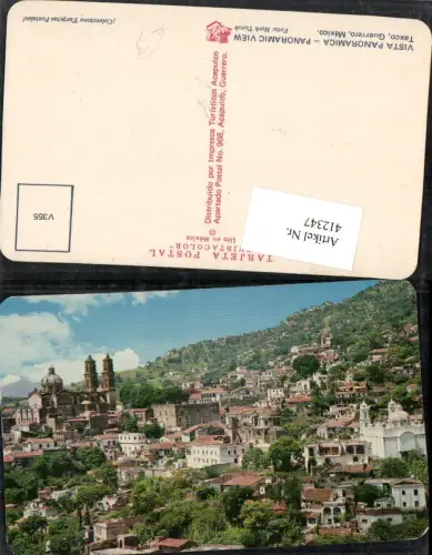 412347,Mexico Guerrero Taxco Panorama Teilansicht