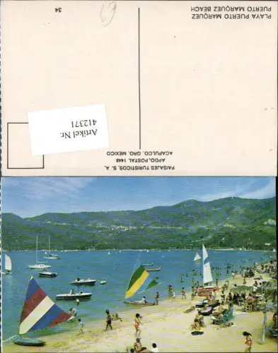 412371,Mexico Guerrero Acapulco Puerto Marquez Beach Strand Strandleben