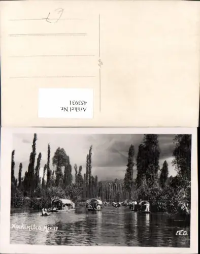 453931,Mexico City Xochimilco Fluss Boote
