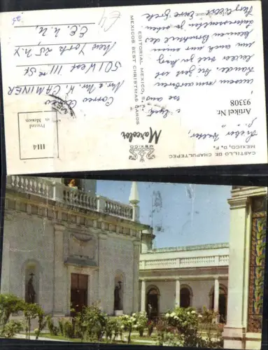 93308,Foto AK Castillo de Chapultepec Mexico Mexiko