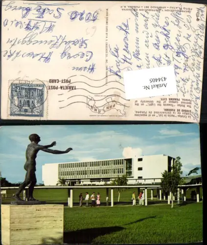 434405,Panama City Campus of the University Statue Towards the Light