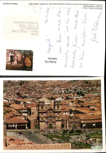 649144,Cusco Peru Plaza de Armas
