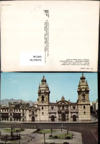 649146,Lima Peru Catedral Kathedrale