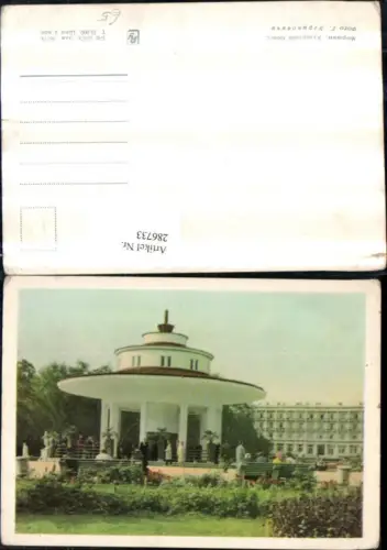 286733,Morschyn Kurort Kurpark Tempel