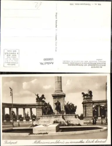 108000,Budapest Millenniumsdenkmal m. Heldengedenkstein