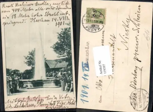 119397,Kassa Kaschau Brunnen 1901