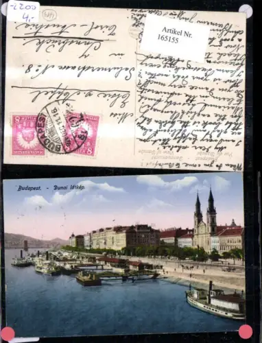 165155,Budapest Dunai latkep Schiffe Hafen Dampfer Donauansicht