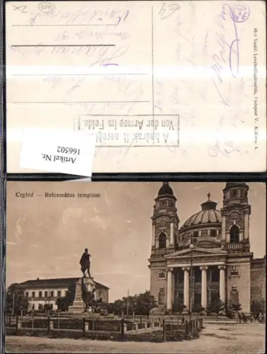 166502,Cegled Reformatus templom