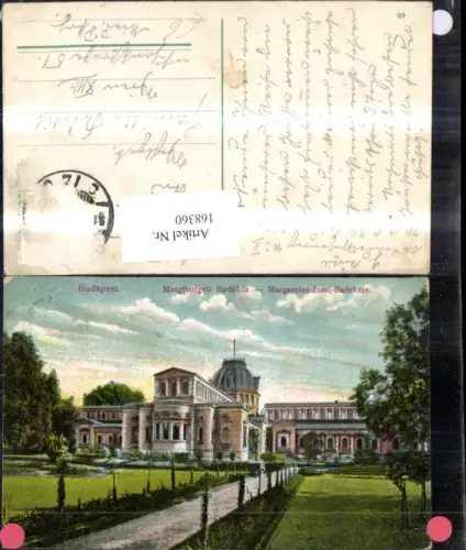 168360,Budapest Margareten Insel Badehaus
