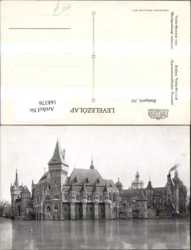 168376,Budapest Schloss Vajda Hunyad Landwirtschaftliches Museum